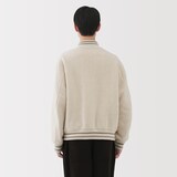 紳士　カシミヤ混スタジアムジャンパー（代官山限定）