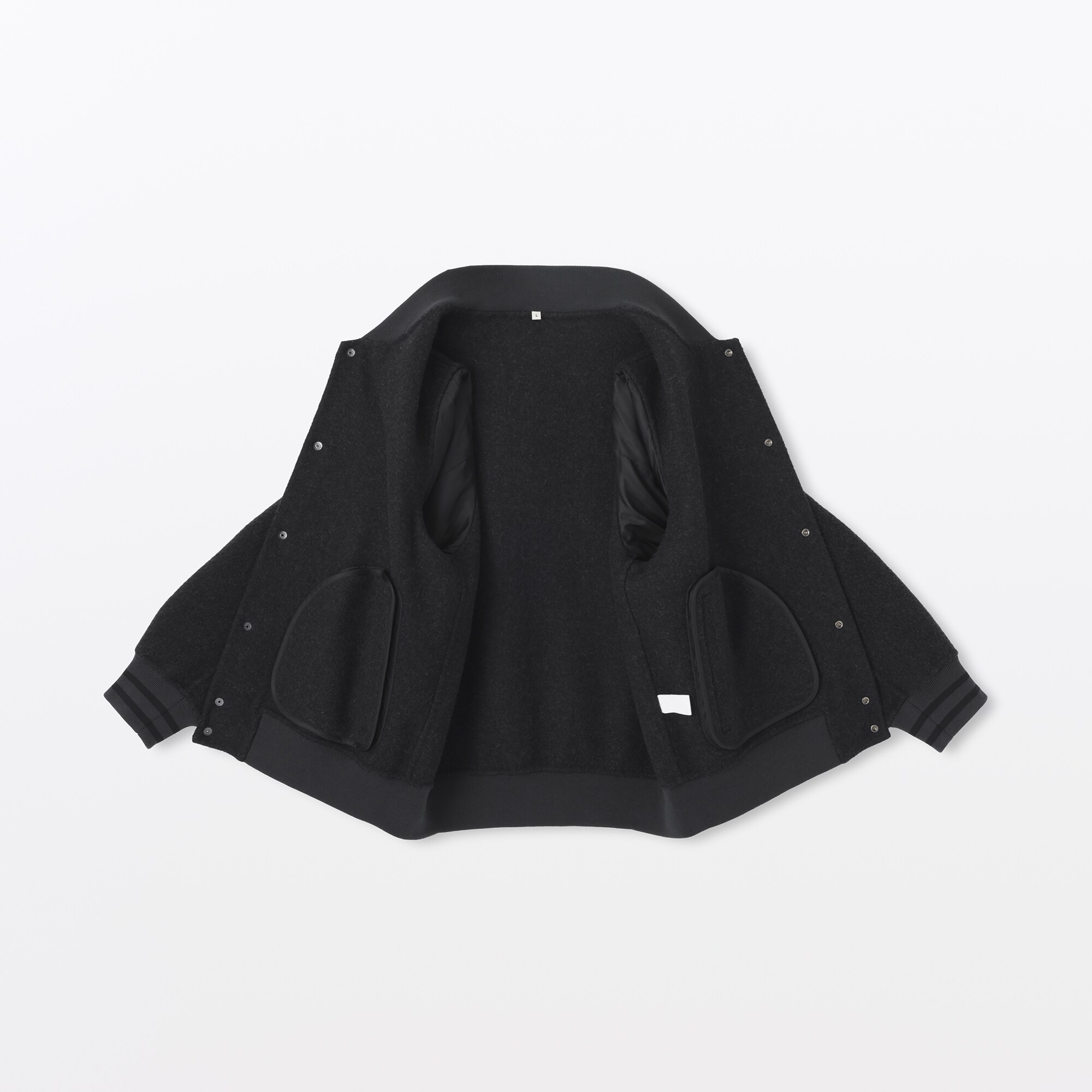 紳士　カシミヤ混スタジアムジャンパー（代官山限定）