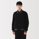 紳士　カシミヤ混スタジアムジャンパー（代官山限定）