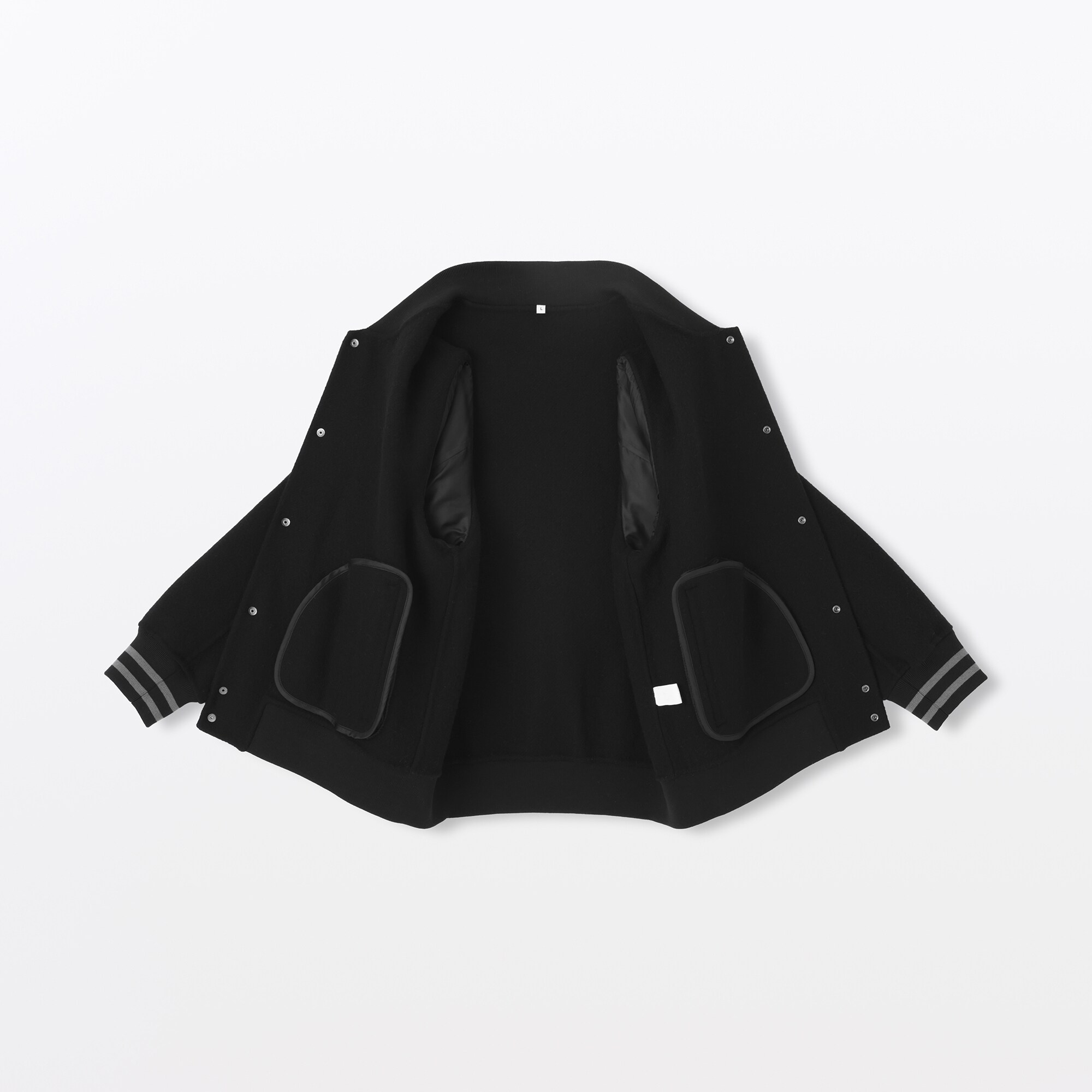 紳士　カシミヤ混スタジアムジャンパー（代官山限定）