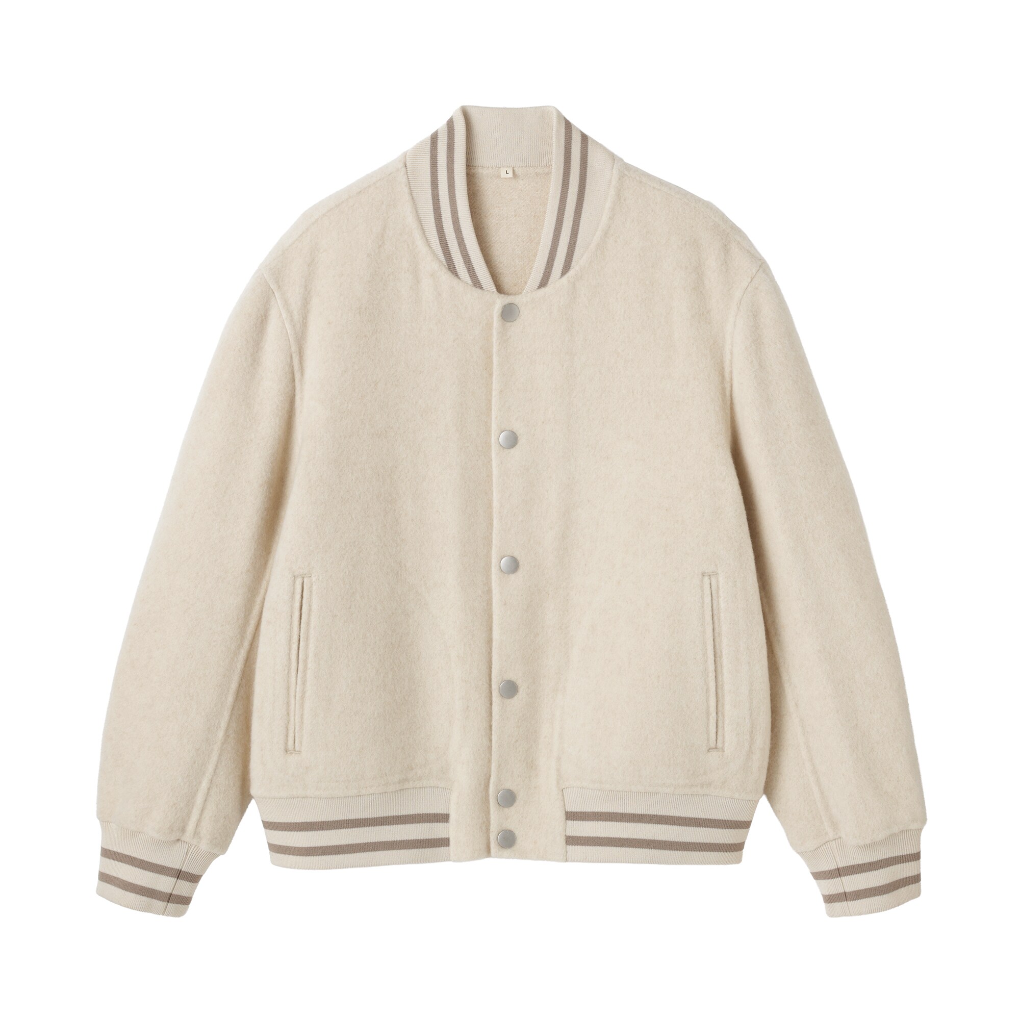 紳士　カシミヤ混スタジアムジャンパー（代官山限定）