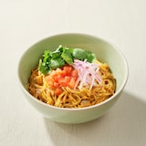 麺にあえる　ココナッツとハーブのカレーだれ