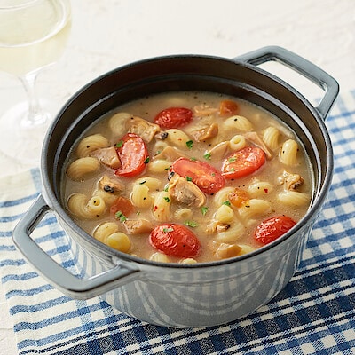 【１人前】煮込んでつくるスープパスタの素　ボンゴレビアンコ