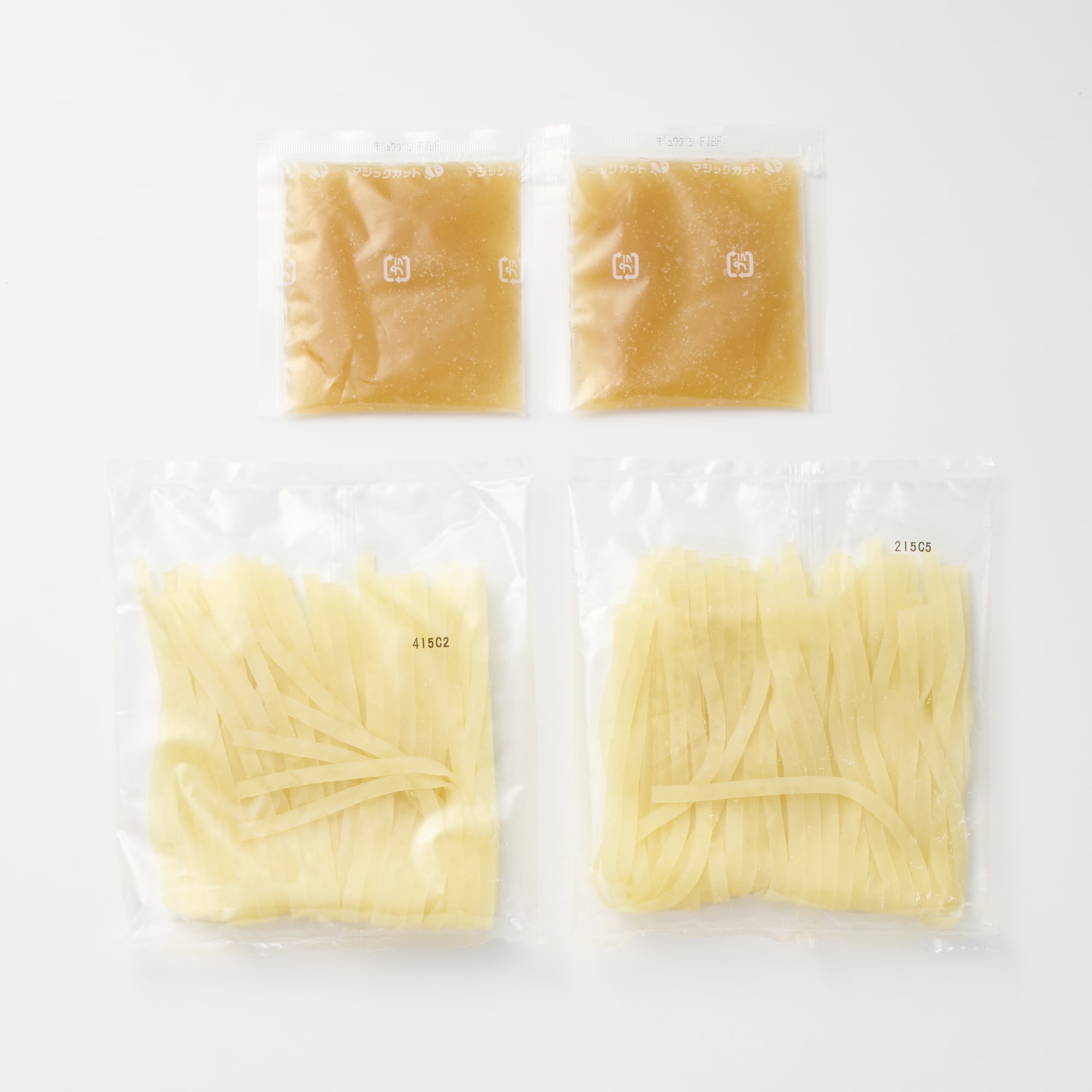 盛岡温麺　牛だしスープ