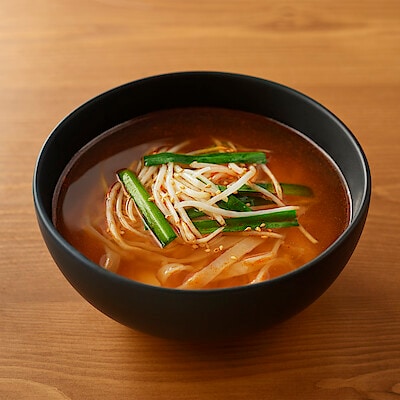 【１０月上旬発売予定】盛岡温麺　ユッケジャンスープ　１人前×２セット