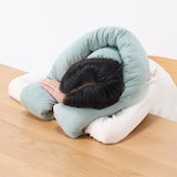 自由に巻けるループクッション