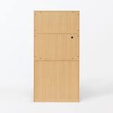木製カップボード　幅８８ｃｍ　オーク材突板