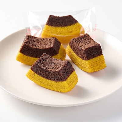 【９月上旬発売予定】【季節限定】かぼちゃとチョコのカットバウム　８個