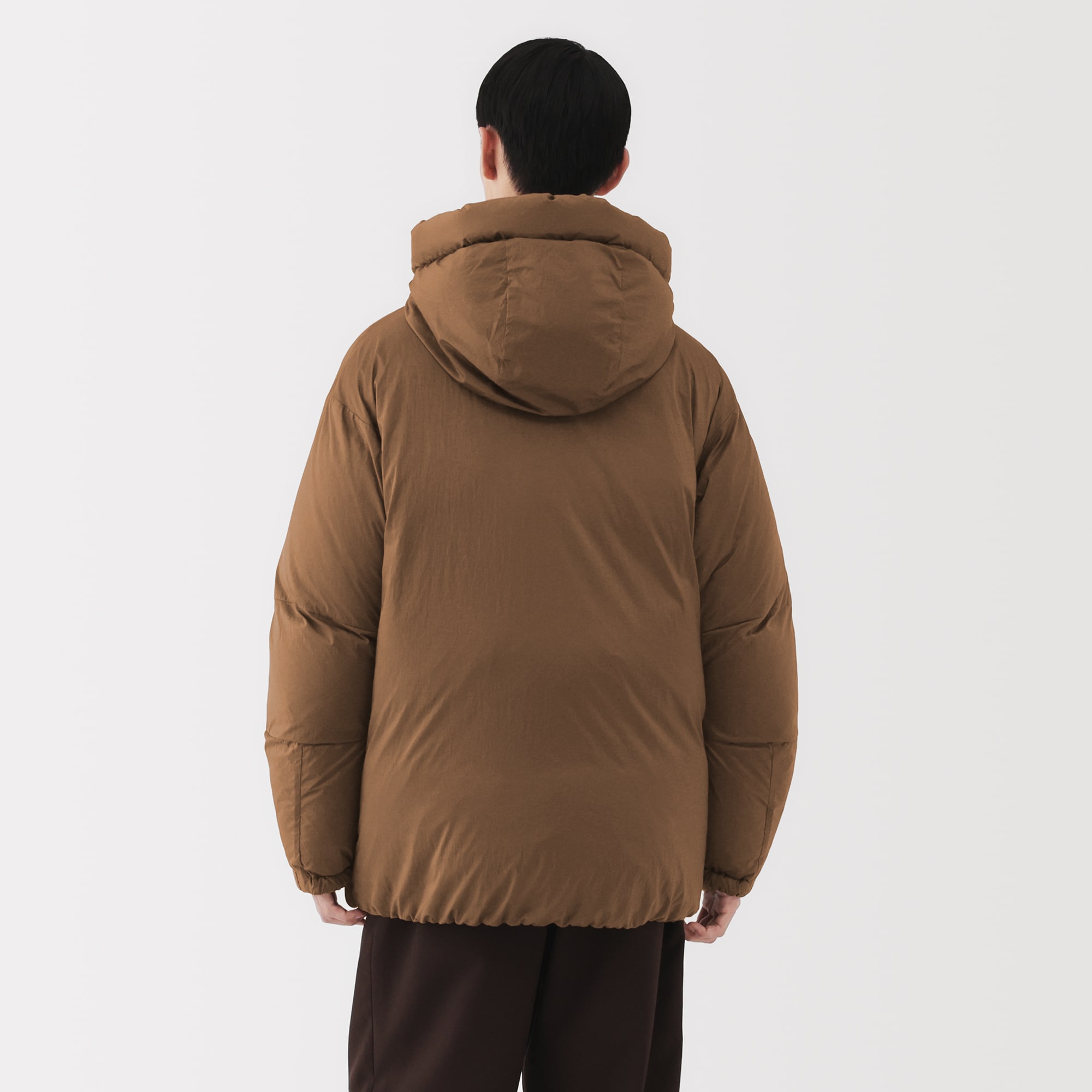 25AW MUJI Labo ダークモカブラウン　M ダウンジャケット MUJI Labo(ムジラボ)ダウン M 完売ダークモカブラウン新品未使用