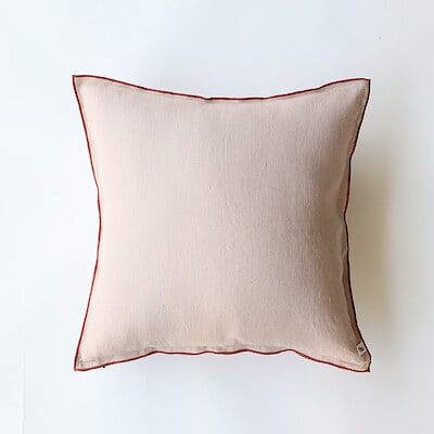 ［ＩＤＥＥ］ＡＩＲＹ　リネンクッションカバー　４５ｃｍ角