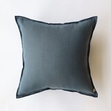 ［ＩＤＥＥ］ＡＩＲＹ　リネンクッションカバー　４５ｃｍ角　インディゴ