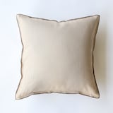 ［ＩＤＥＥ］ＡＩＲＹ　リネンクッションカバー　４５ｃｍ角　グレージュ