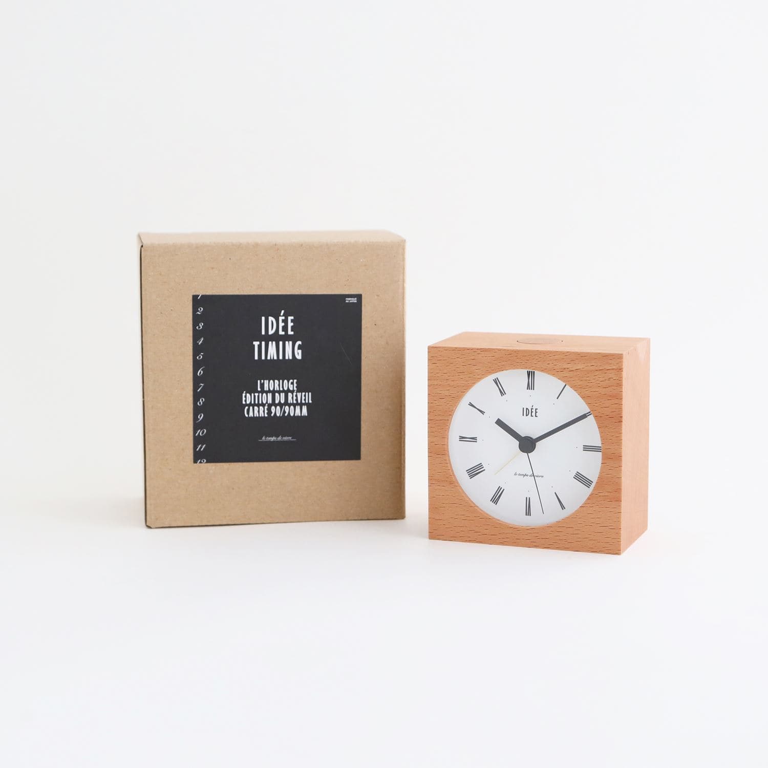 ［ＩＤＥＥ］ＩＤＥＥ　ＴＩＭＩＮＧ　アラームクロック　Ｎａｔｕｒａｌ