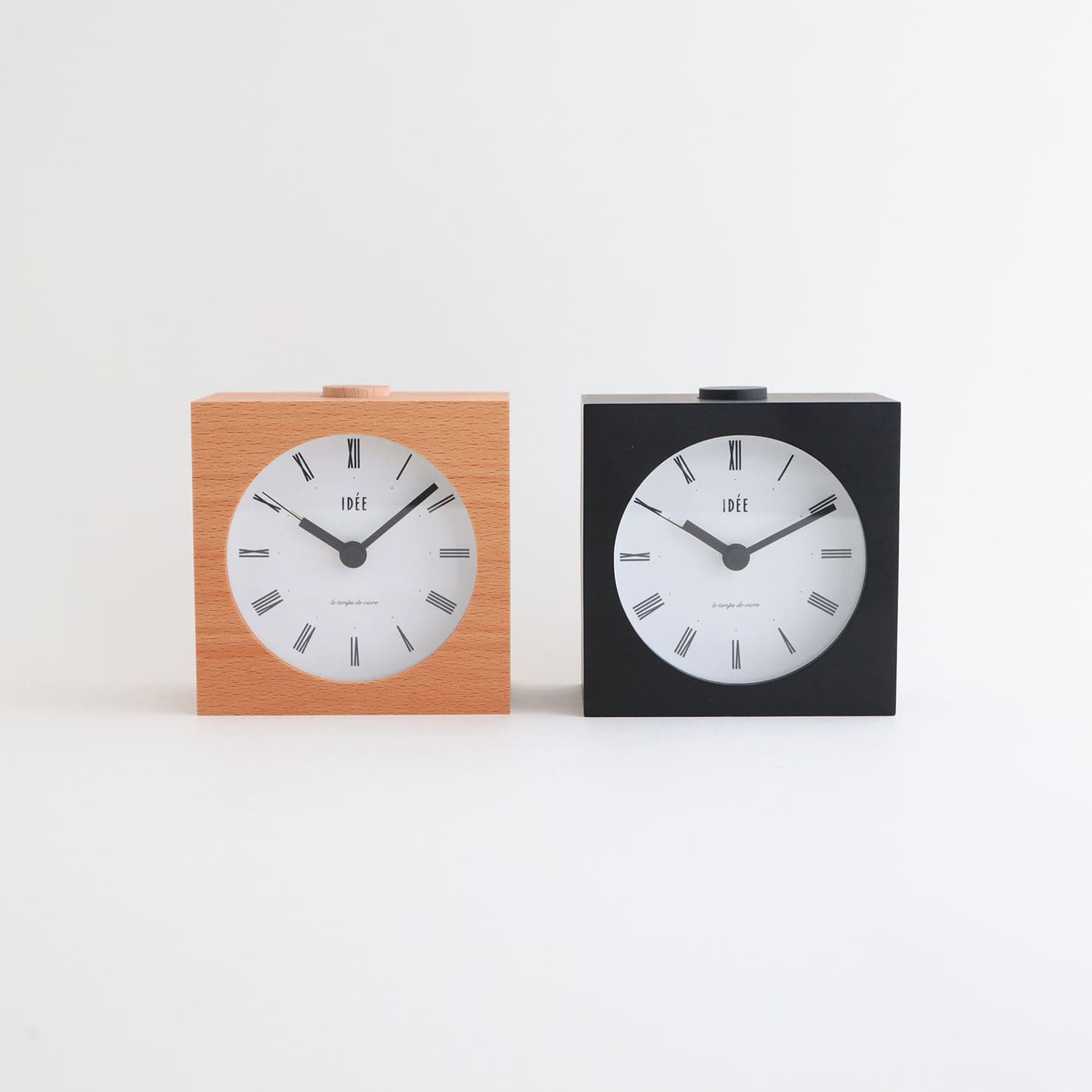 IDEE］IDEE TIMING アラームクロック Black