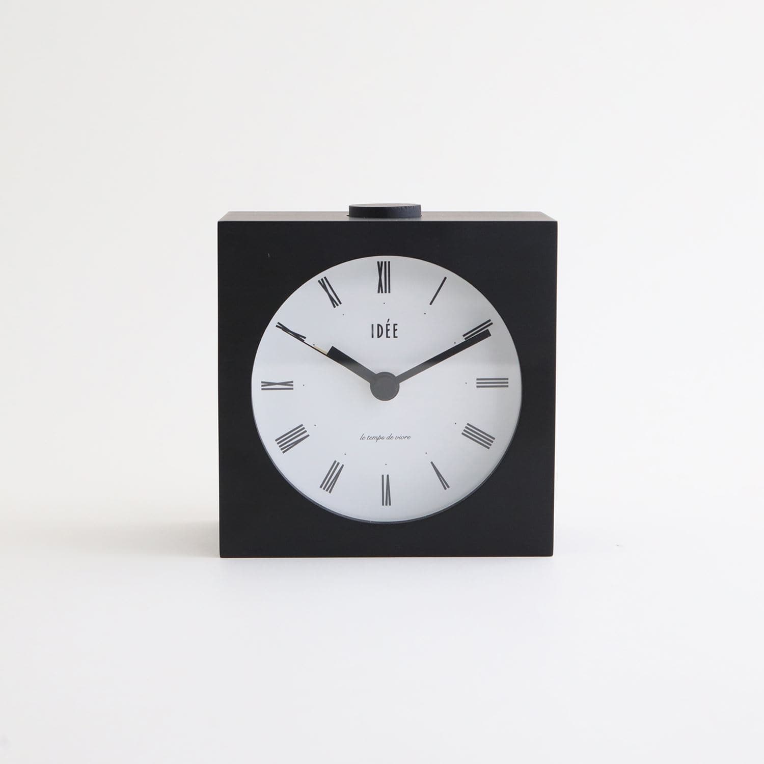 IDEE］IDEE TIMING アラームクロック Black