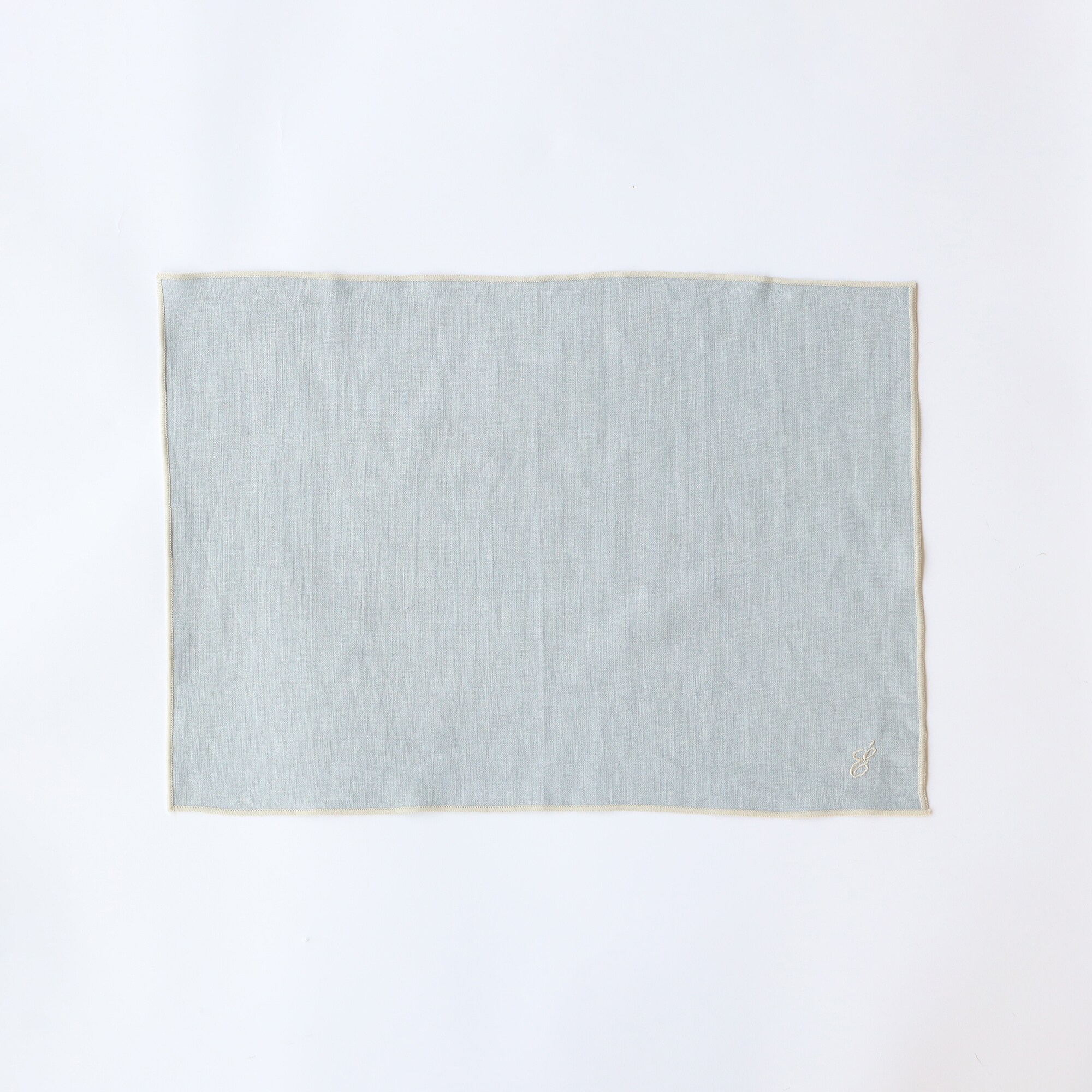 ［ＩＤＥＥ］ＡＩＲＹ　リネン　プレイスマット　ブルー