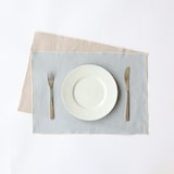 ［ＩＤＥＥ］ＡＩＲＹ　リネン　プレイスマット　グレージュ
