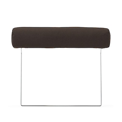 【カバー】綿平織ソファ本体ヘッドレスト３シーター用カバー／ダークブラウン