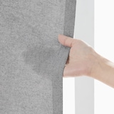 綿洗いざらし平織ノンプリーツカーテン・２枚組