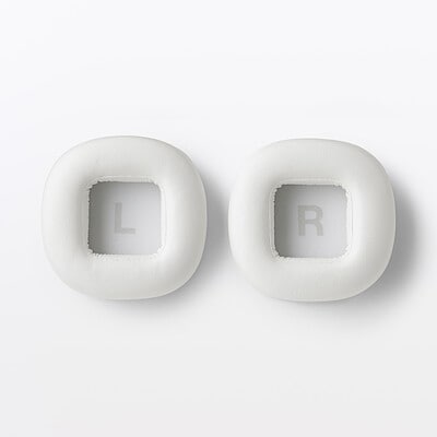 【パーツ】ワイヤレスヘッドホン　交換用イヤーパッド　ペア