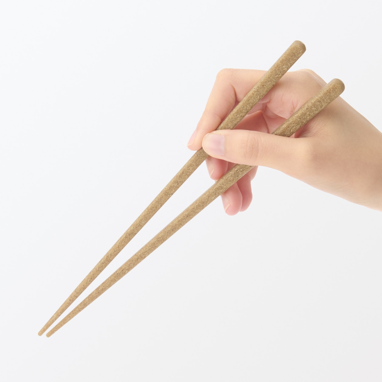 ヤシの端材を使った　箸