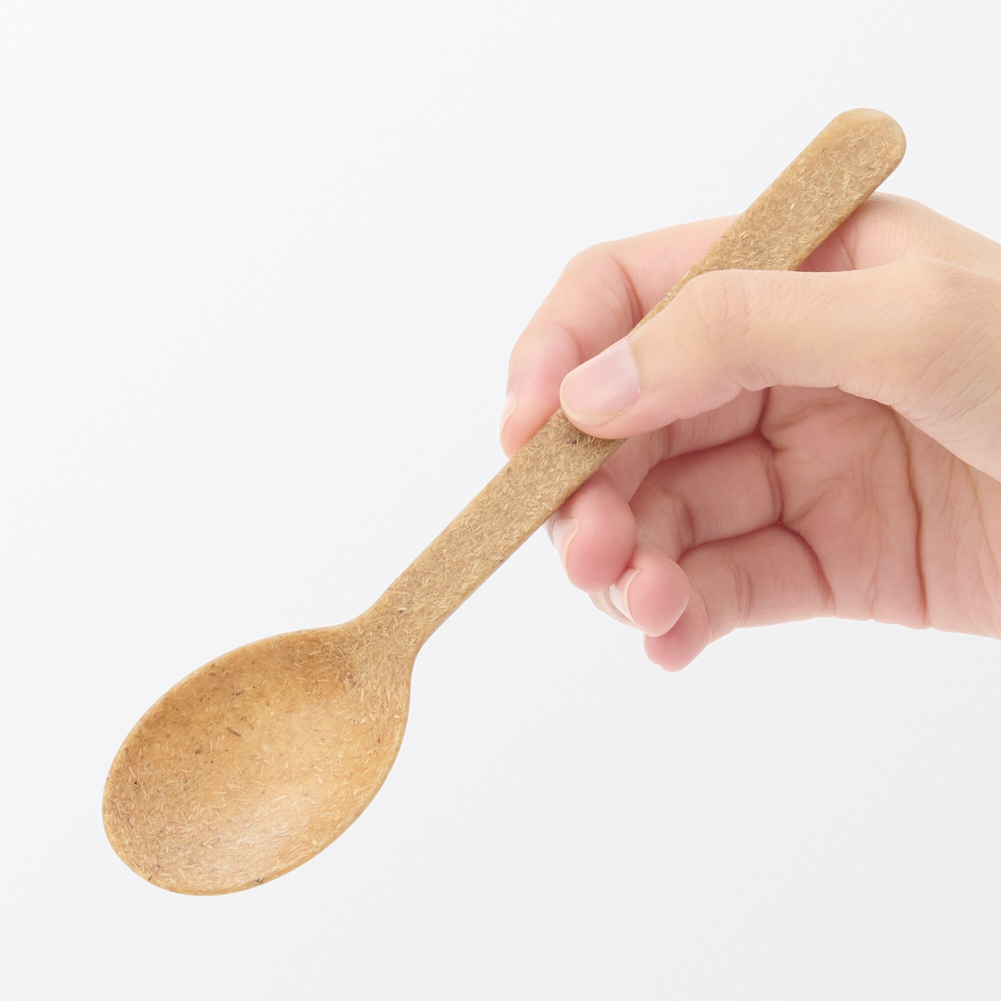 ヤシの端材を使った　スプーン