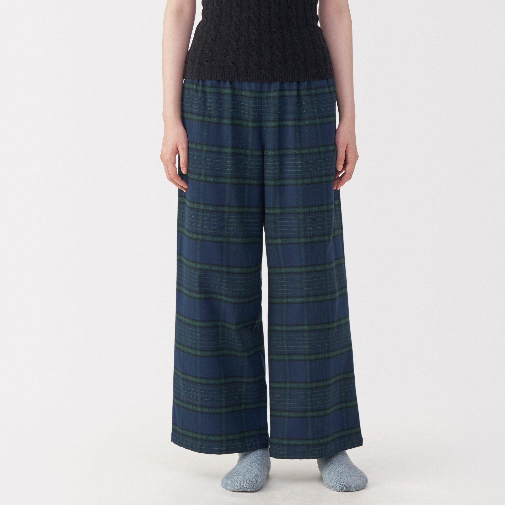 婦人　フランネル　ロングパンツ