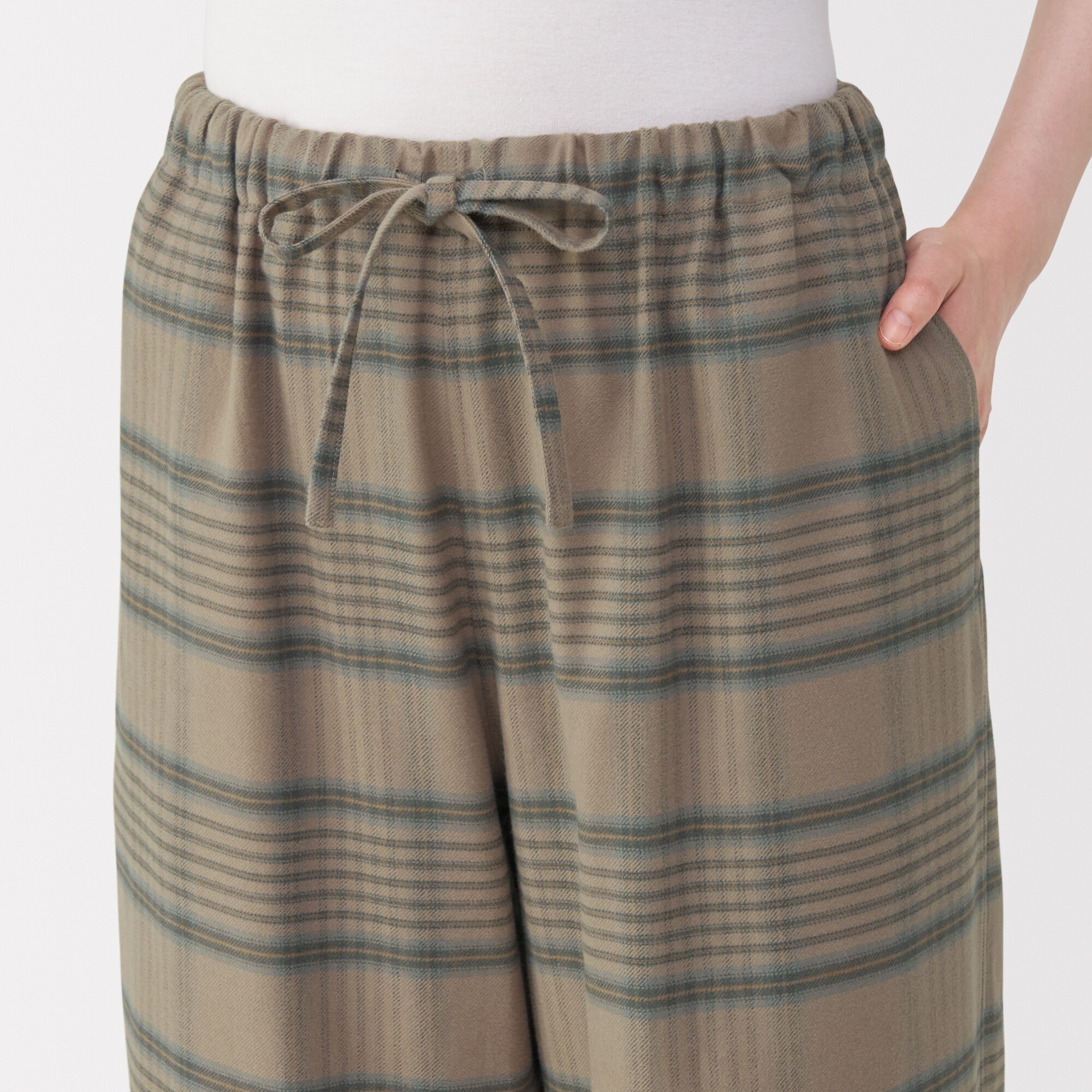 婦人　フランネル　ロングパンツ