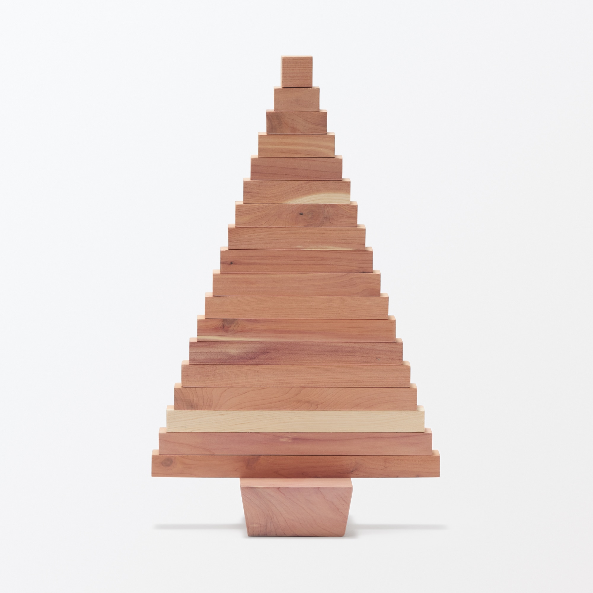 形が変えられるレッドシダーツリー　大