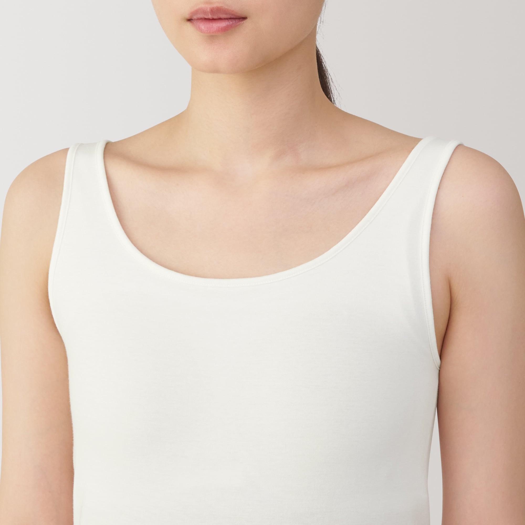 婦人 胸のボリュームをおさえるブラタンクトップ | 無印良品