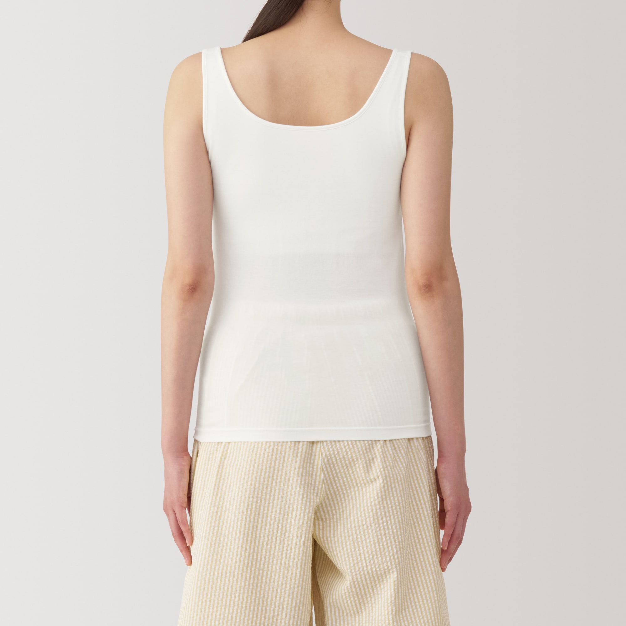 婦人 胸のボリュームをおさえるブラタンクトップ | 無印良品