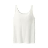 婦人　胸のボリュームをおさえるブラタンクトップ