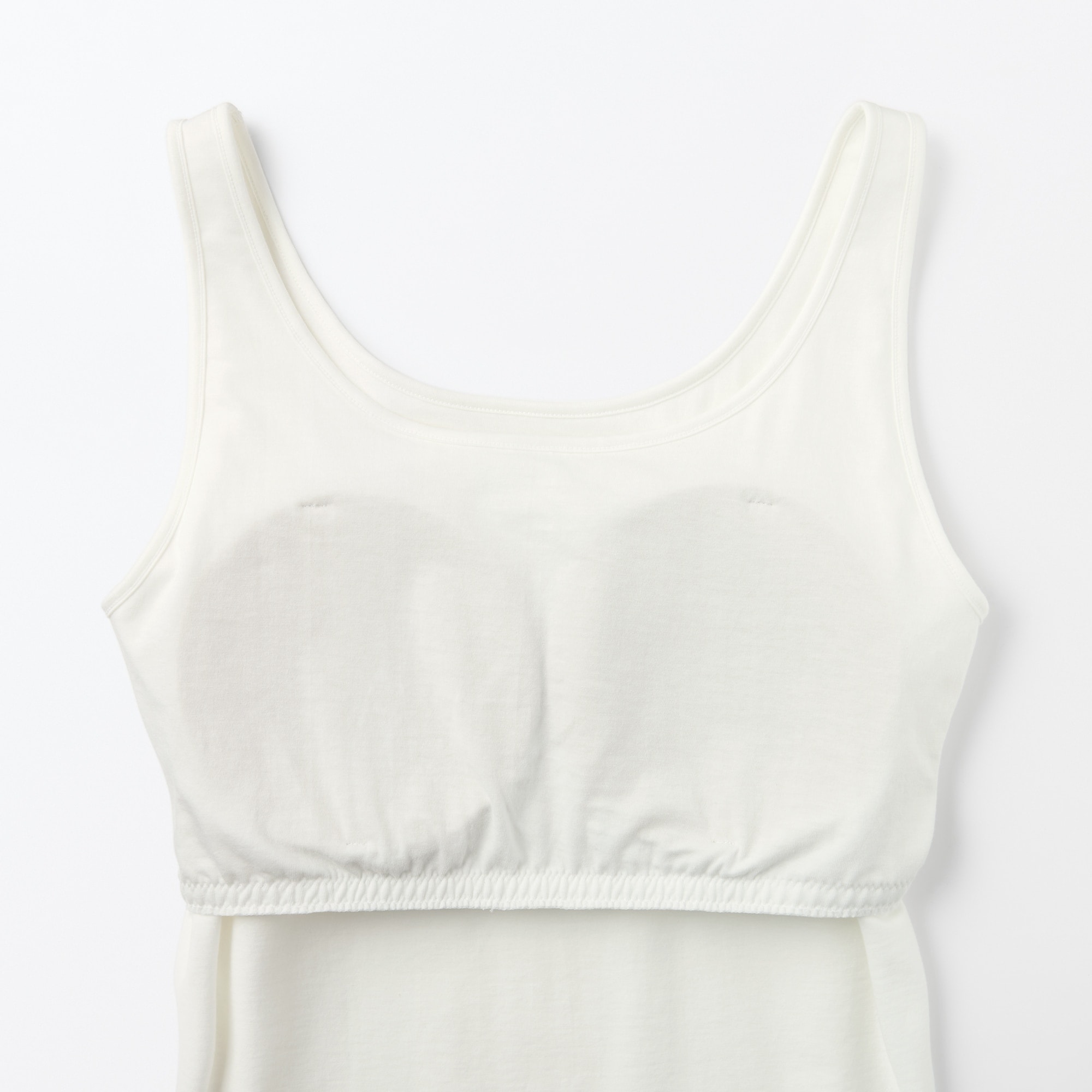 婦人 胸のボリュームをおさえるブラタンクトップ | 無印良品