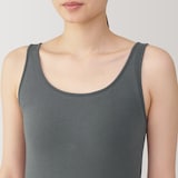 婦人　胸のボリュームをおさえるブラタンクトップ