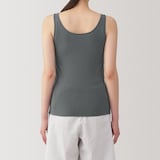 婦人　胸のボリュームをおさえるブラタンクトップ