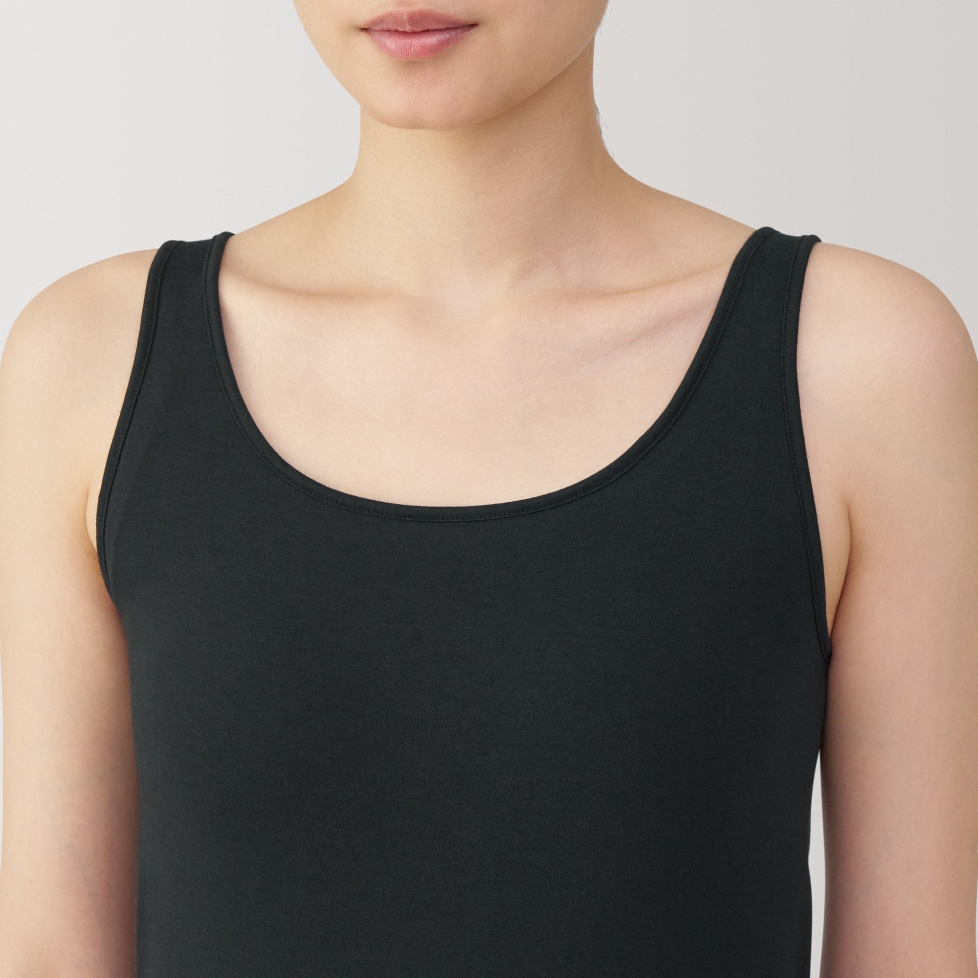 婦人 胸のボリュームをおさえるブラタンクトップ | 無印良品