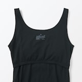 婦人　胸のボリュームをおさえるブラタンクトップ