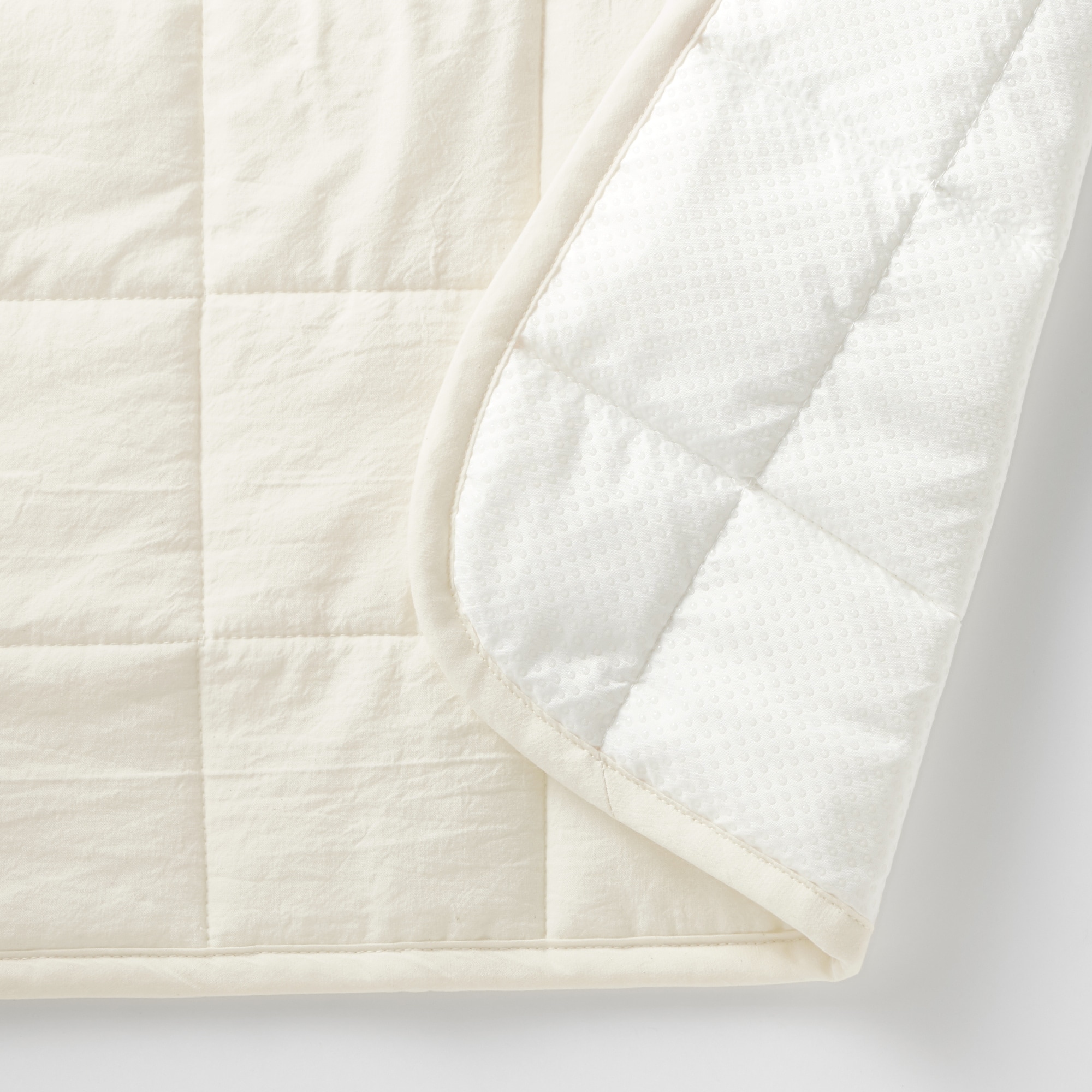 滑り止め付 綿洗いざらし 敷パッド・S | 無印良品