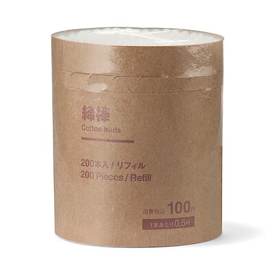 綿棒リフィル 200本入/リフィル