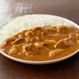 和出汁と牛肉の大盛りカレー