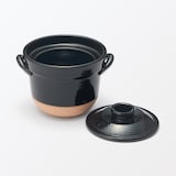 レンジで温め直せる　萬古焼　ごはん鍋