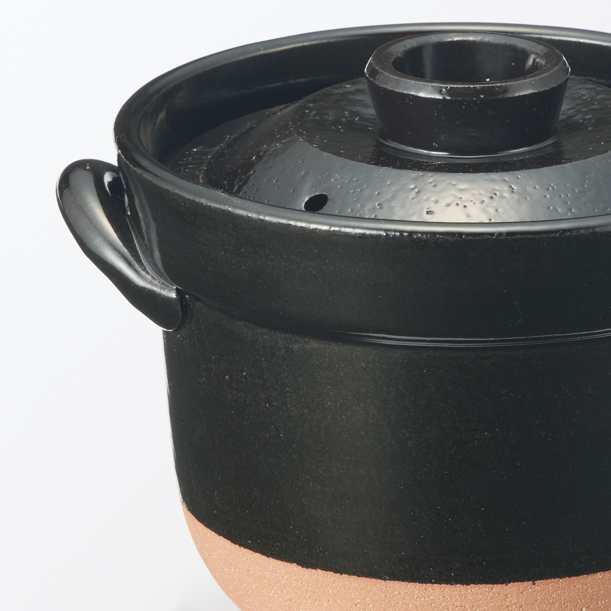 レンジで温め直せる 萬古焼 ごはん鍋 | 無印良品