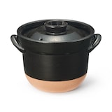 レンジで温め直せる　萬古焼　ごはん鍋