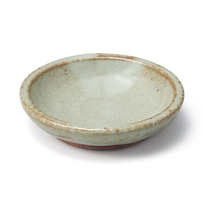 美濃焼　薬味皿　灰釉　約直径９ｃｍ