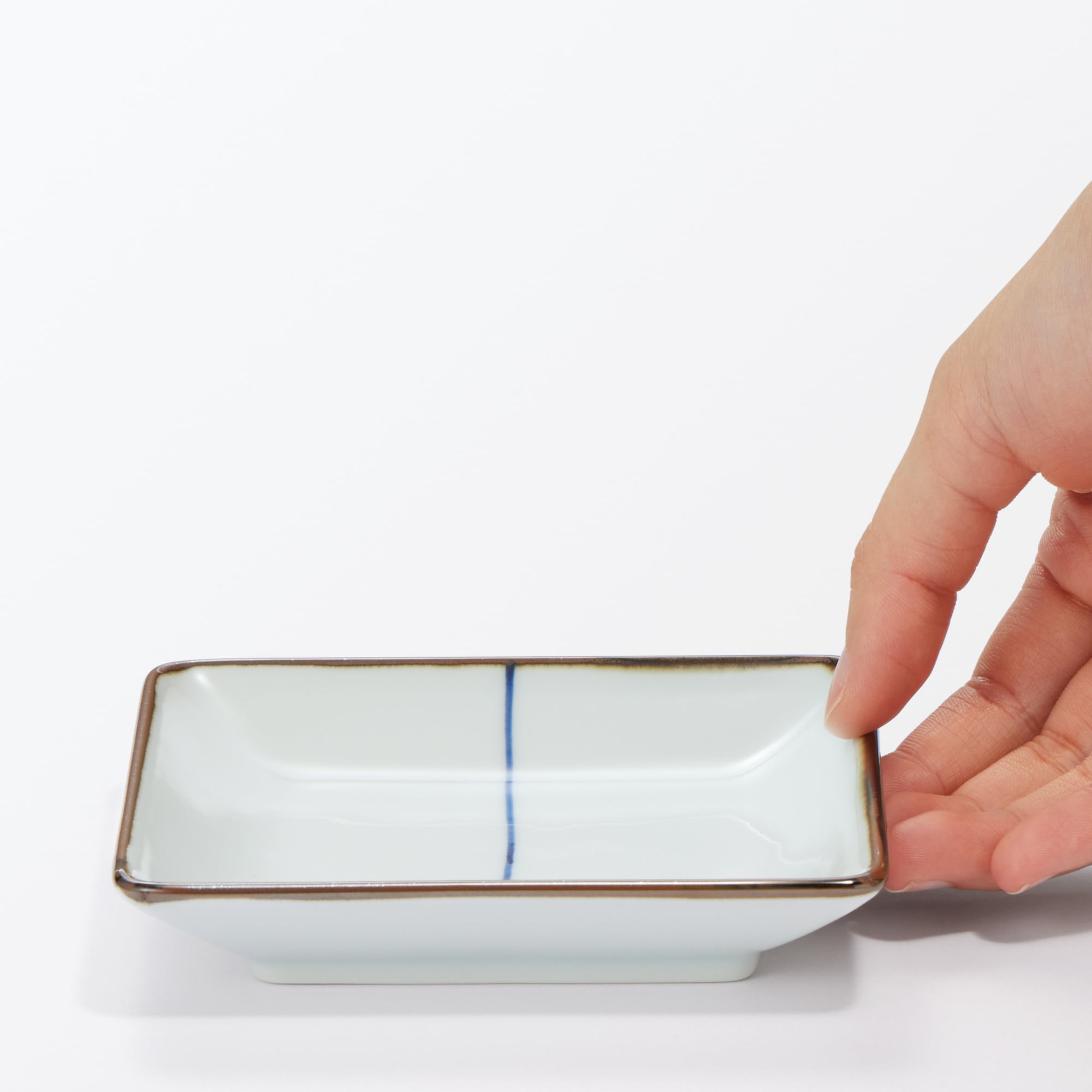 波佐見焼 角皿 | 無印良品