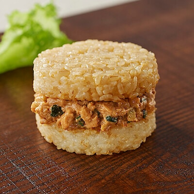 【１０月上旬発売予定】ライスバーガー　胡麻担々