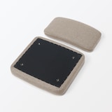 【パーツ】木製アームチェア　交換用座面・背面セット　ライトブラウン