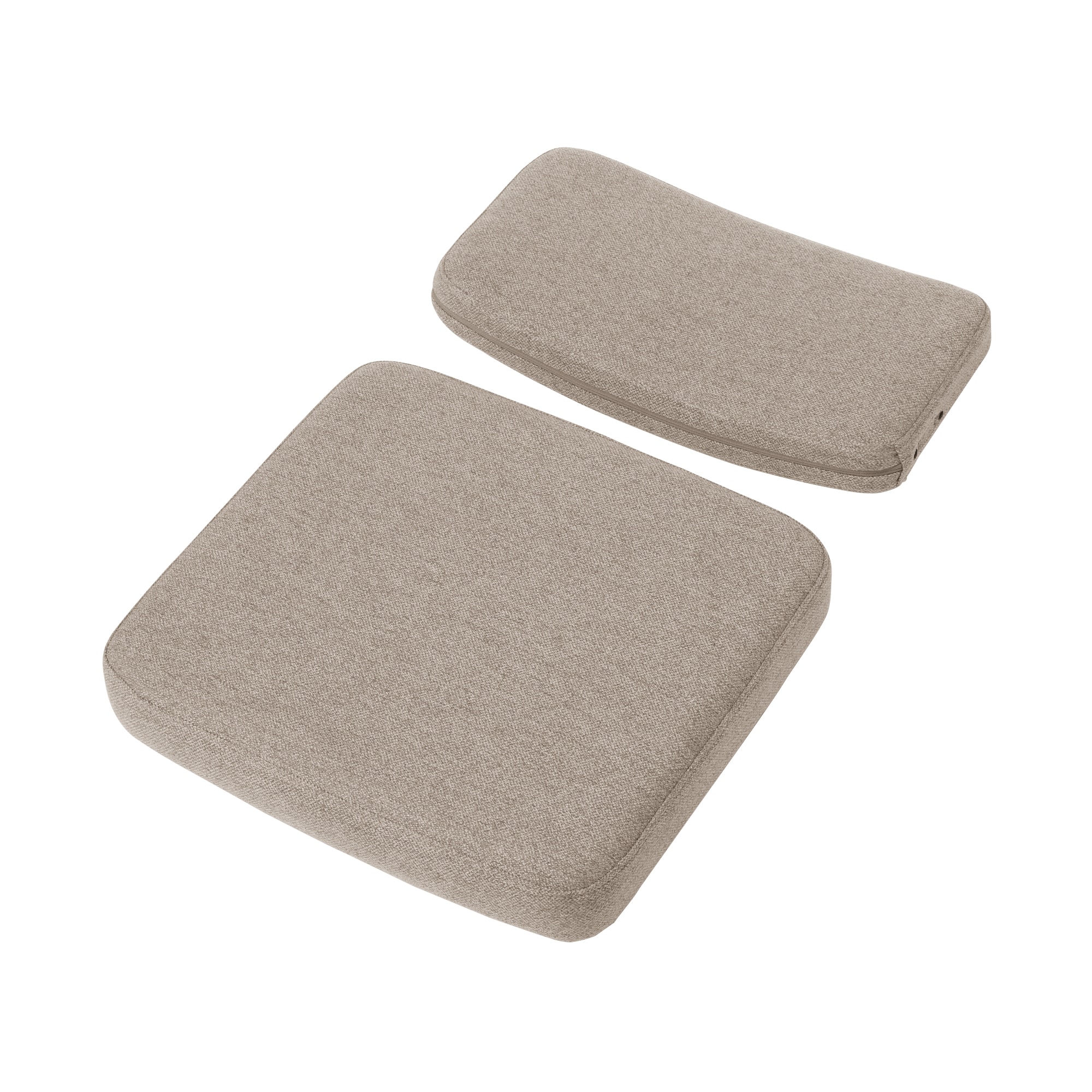 【パーツ】木製アームチェア　交換用座面・背面セット　ライトブラウン