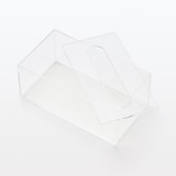 アクリルティシューボックス／ソフトパックティシュー用