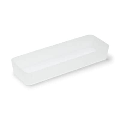 ポリプロピレン整理ボックス４　約幅１１．５×奥行３４×高さ５ｃｍ